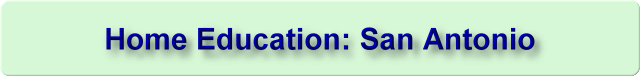 Home Education San Antonio Banner